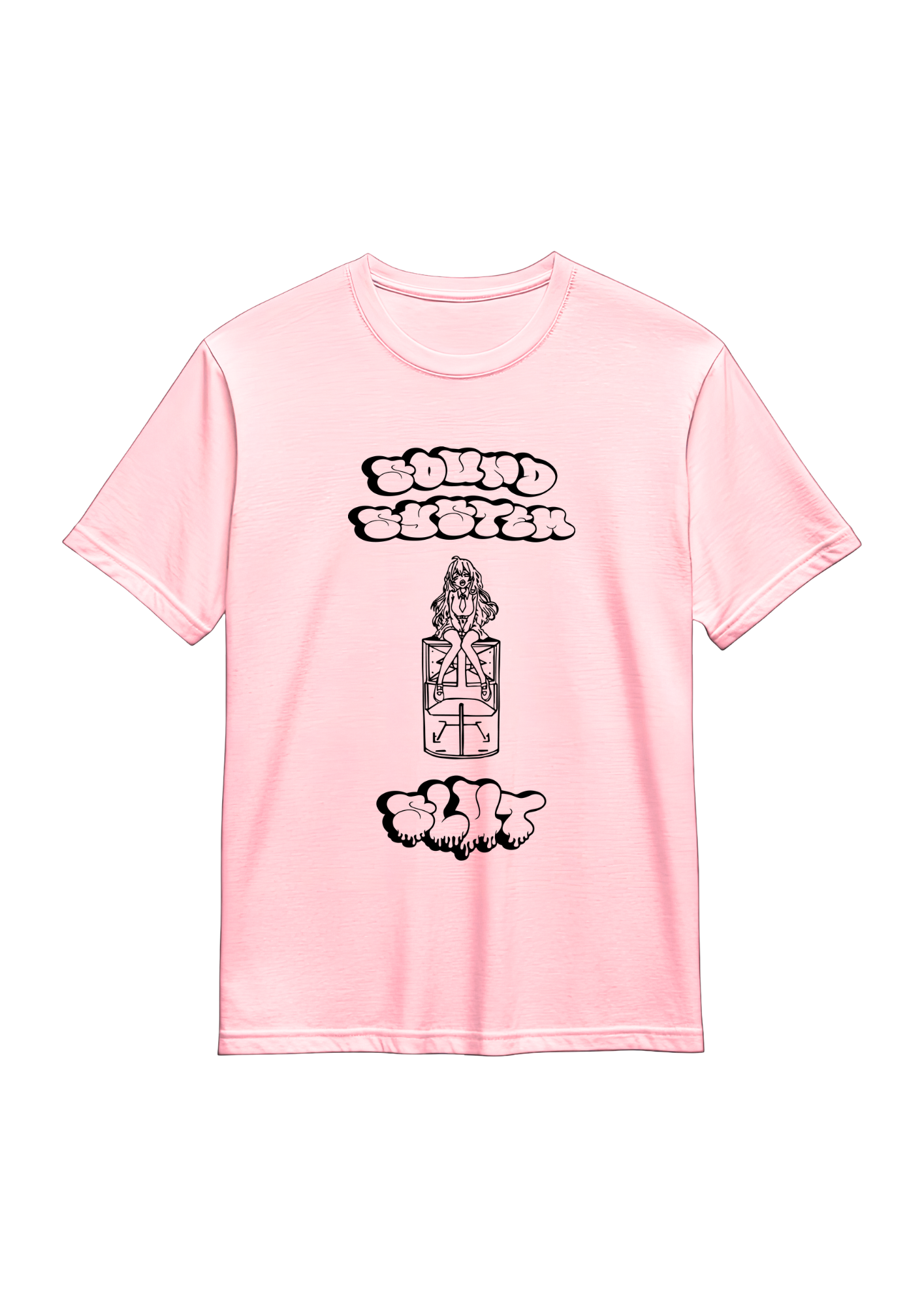 Sound System Slut Tee (Pink)